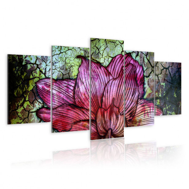 Taulu Artgeist Flowery stained glass eri kokoja