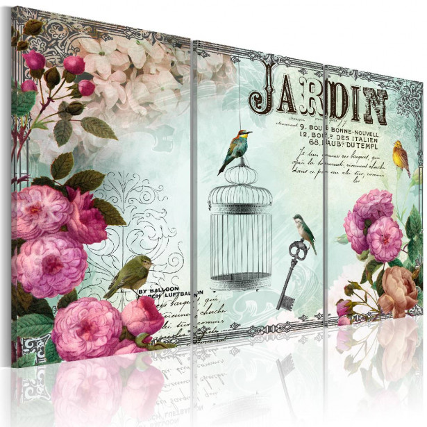 Taulu Artgeist Jardin eri kokoja