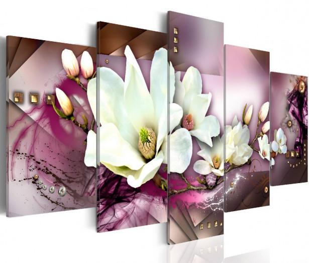 Taulu Artgeist Magnetic abstraction with an orchid eri kokoja