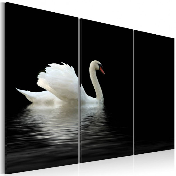 Taulu Artgeist A lonely white swan eri kokoja