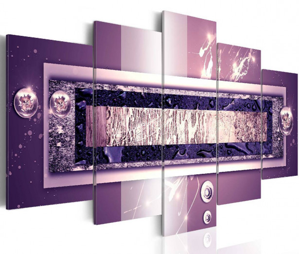 Taulu Artgeist Purple cascade eri kokoja