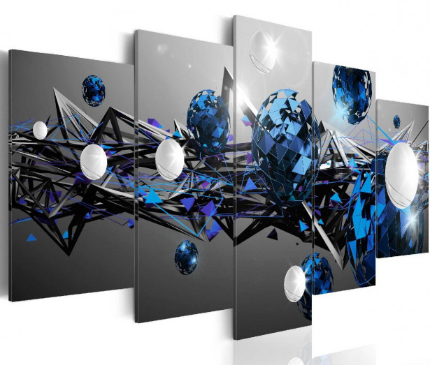 Taulu Artgeist Geometric Milky Way eri kokoja