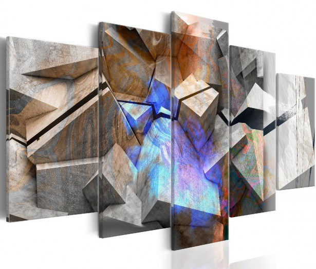 Taulu Artgeist Abstract Cubes eri kokoja