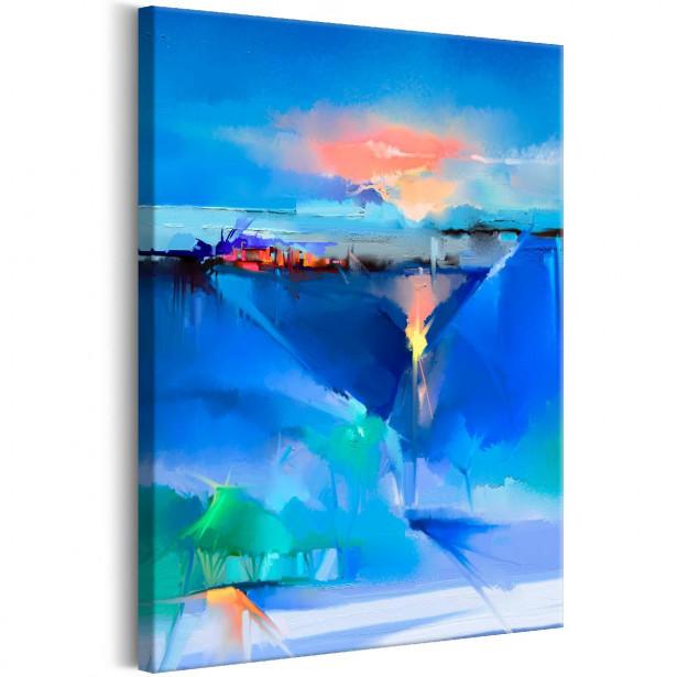 Taulu Artgeist Winter Landscape 1-osainen pystysuuntainen eri kokoja