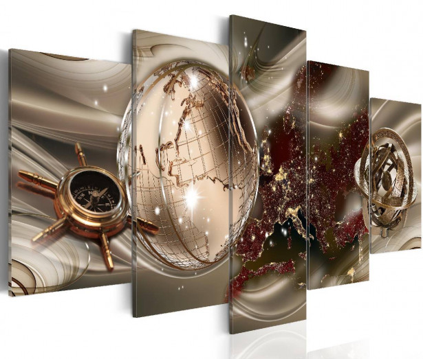 Taulu Artgeist Golden Compass eri kokoja