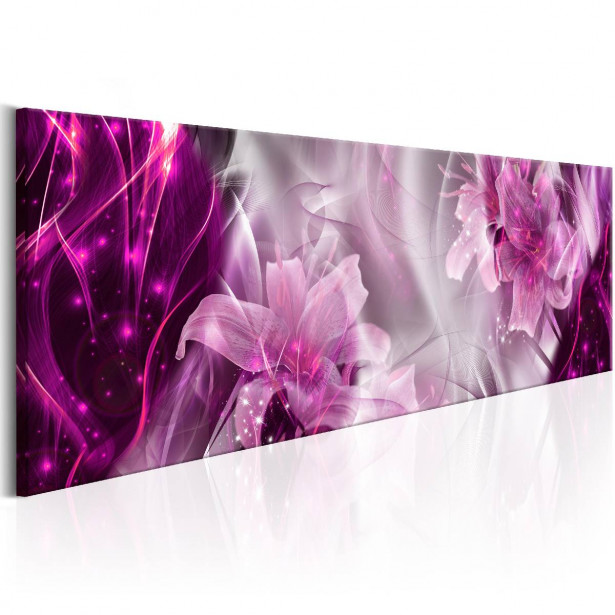 Taulu Artgeist Purple Flames eri kokoja