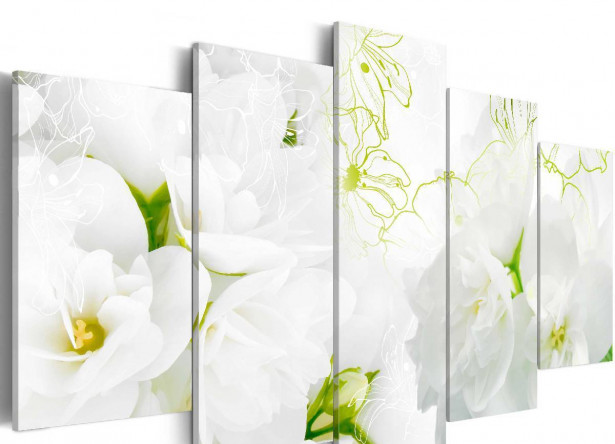 Taulu Artgeist Natural white eri kokoja