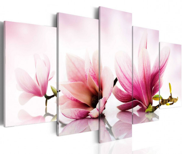Taulu Artgeist Magnolias: pink flowers eri kokoja