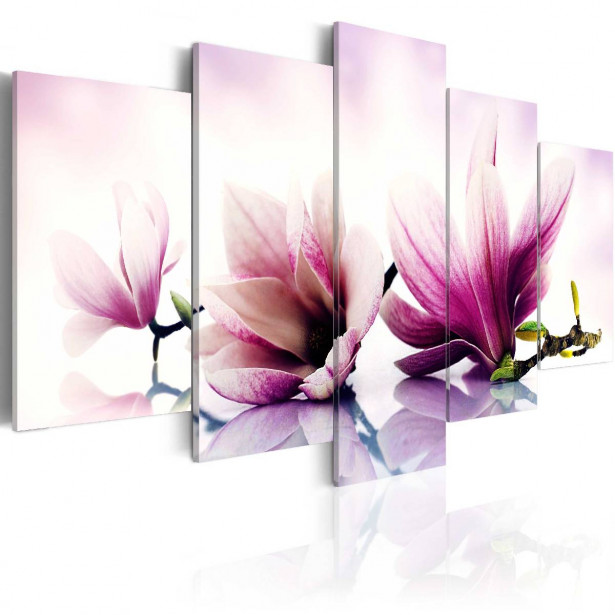 Taulu Artgeist Pink flowers: magnolias eri kokoja