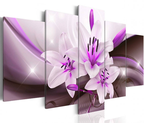 Taulu Artgeist Violet Desert Lily eri kokoja