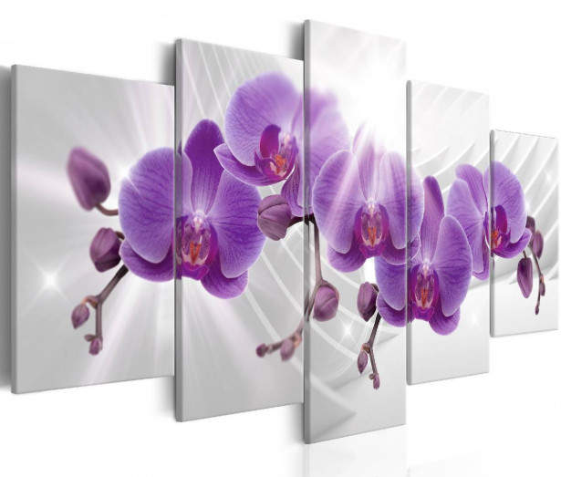 Taulu Artgeist Abstract Garden: Purple Orchis eri kokoja