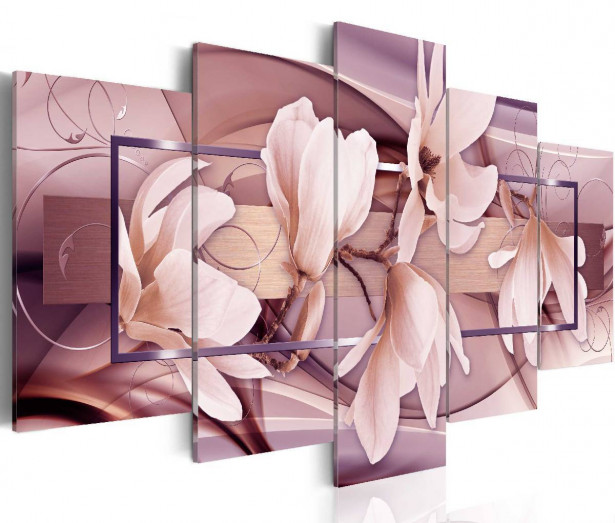 Taulu Artgeist Moody Flowers eri kokoja