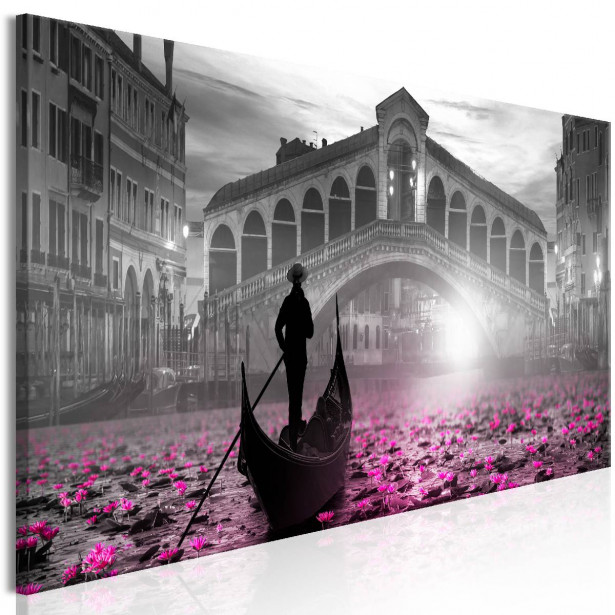 Taulu Artgeist Magic Venice Grey 1-osainen kapea eri kokoja