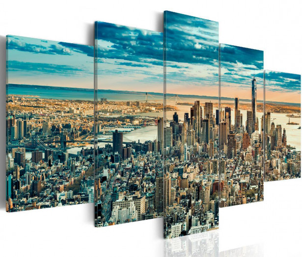 Taulu Artgeist NY: Dream City eri kokoja