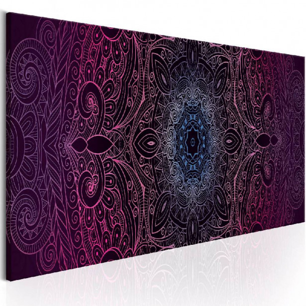 Taulu Artgeist Purple Mandala eri kokoja