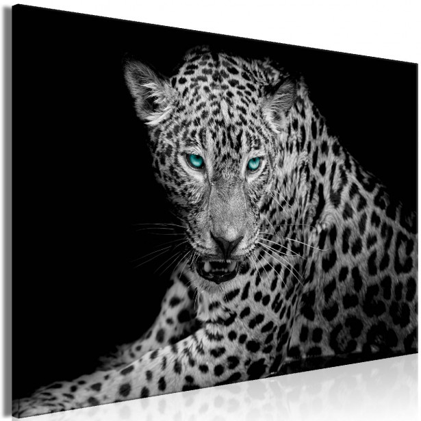 Taulu Artgeist Leopard Portrait 1-osainen leveä eri kokoja
