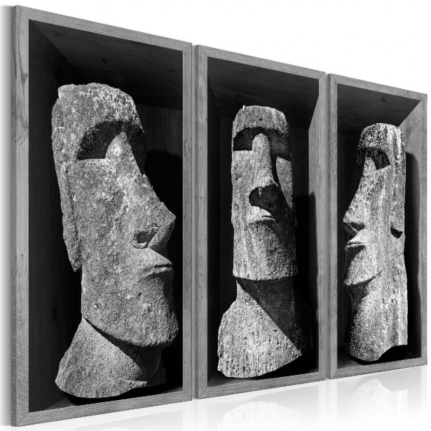 Taulu Artgeist The Mystery of Easter Island eri kokoja