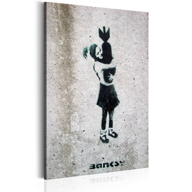 Taulu Artgeist Bomb Hugger by Banksy eri kokoja