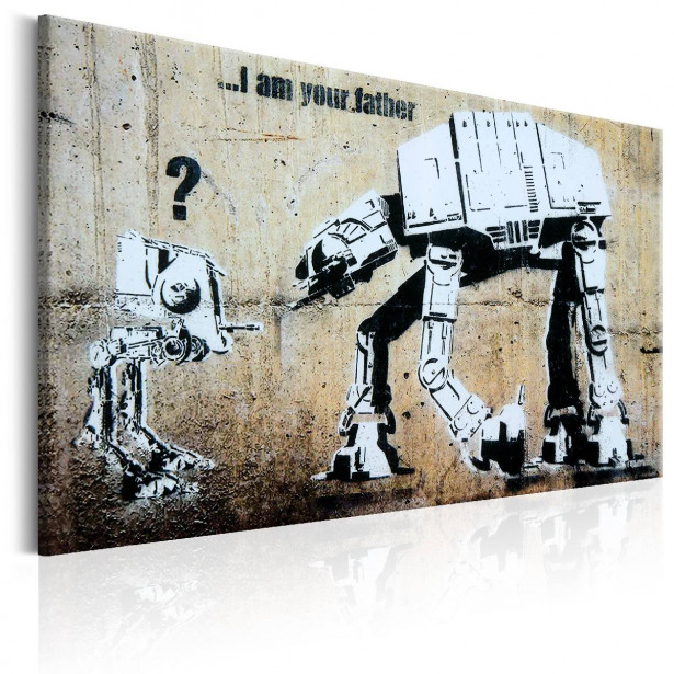 Taulu Artgeist I Am Your Father by Banksy eri kokoja