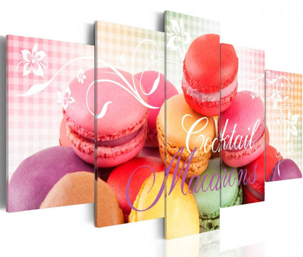 Taulu Artgeist Sweet macarons eri kokoja