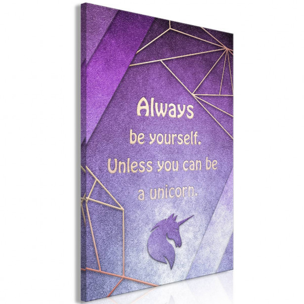 Taulu Artgeist Be Yourself 1-osainen pystysuuntainen eri kokoja