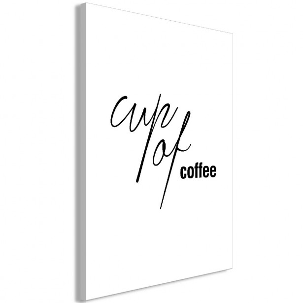 Taulu Artgeist Cup of Coffee 1-osainen pystysuuntainen eri kokoja
