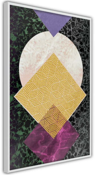 Juliste Artgeist Terrazzo Geometry, kehyksillä, eri kokoja