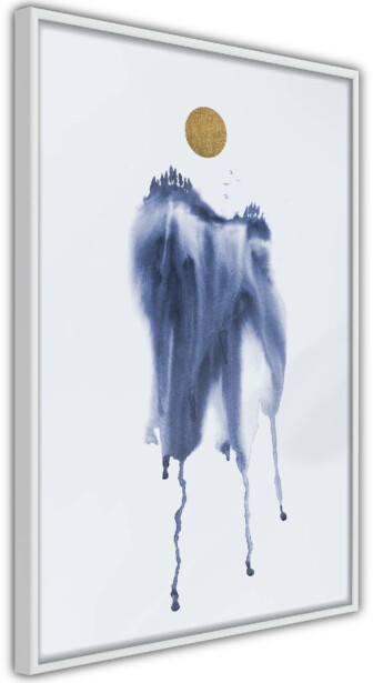 Juliste Artgeist Watercolour Abstraction, kehyksillä, eri kokoja