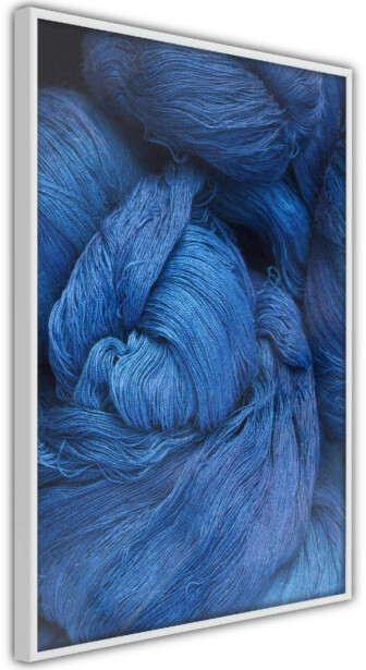 Juliste Artgeist Blue Worsted, kehyksillä, eri kokoja