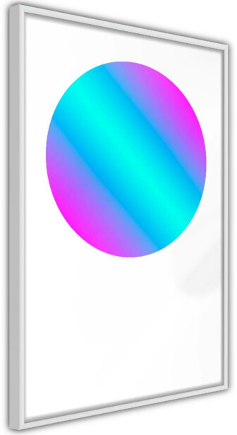 Juliste Artgeist Circle Gradient, kehyksillä, eri kokoja