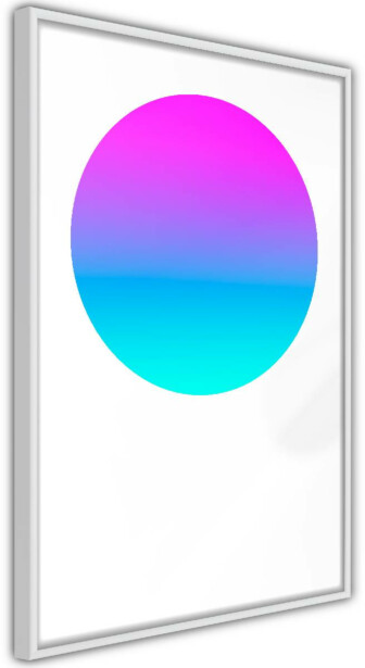 Juliste Artgeist Colourful Circle, kehyksillä, eri kokoja