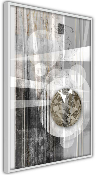 Juliste Artgeist Silver Symmetry, kehyksillä, eri kokoja