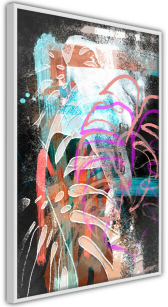 Juliste Artgeist Colourful Expression, kehyksillä, eri kokoja