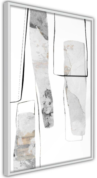 Juliste Artgeist Grey Reform, kehyksillä, eri kokoja
