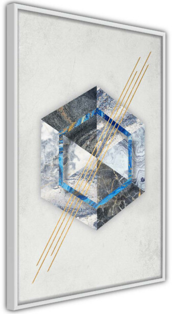 Juliste Artgeist Hexagonal Eye, kehyksillä, eri kokoja