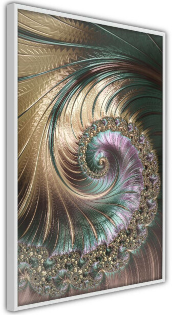 Juliste Artgeist Fractal Swirl, kehyksillä, eri kokoja