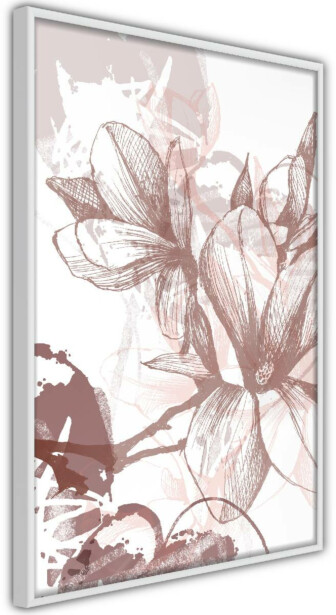 Juliste Artgeist Magnolias World, kehyksillä, eri kokoja