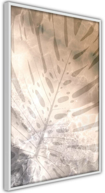 Juliste Artgeist Amber Monstera, kehyksillä, eri kokoja