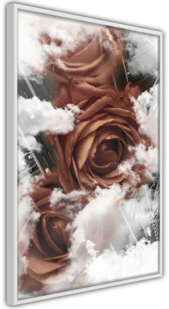 Juliste Artgeist Roses in the Clouds, kehyksillä, eri kokoja