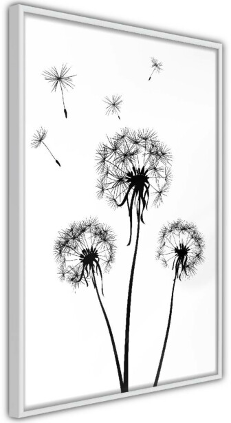 Juliste Artgeist Flying Dandelions, kehyksillä, eri kokoja