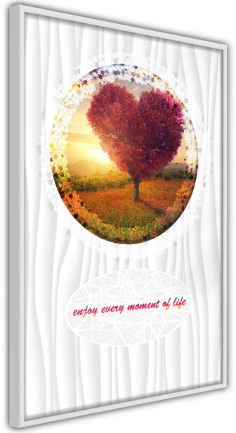 Juliste Artgeist Enjoy Every Moment of Life, kehyksillä, eri kokoja