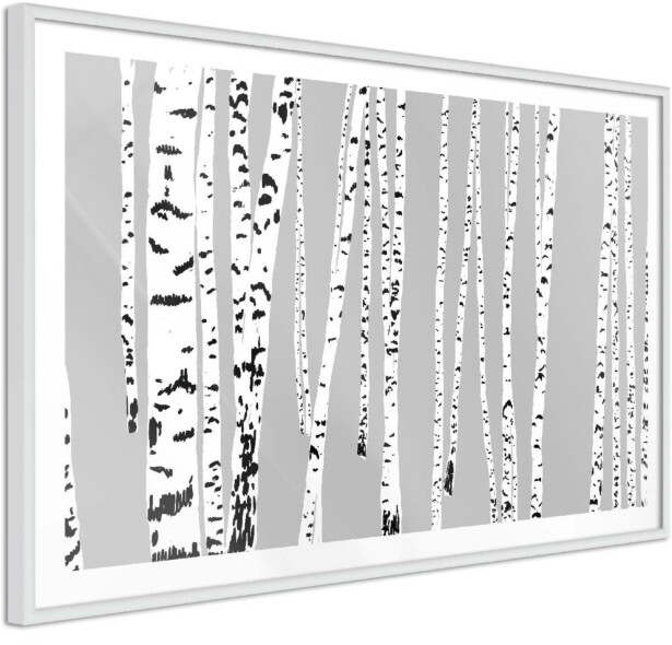 Juliste Artgeist Birch, kehyksillä, eri kokoja
