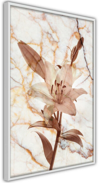 Juliste Artgeist Milan Lily, kehyksillä, eri kokoja