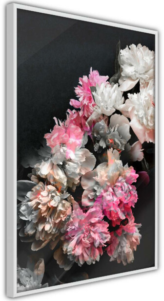 Juliste Artgeist Bouquet in the Dark, kehyksillä, eri kokoja