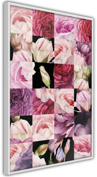 Juliste Artgeist Floral Collage, kehyksillä, eri kokoja