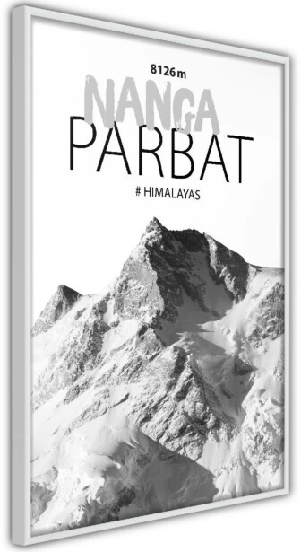 Juliste Artgeist Nanga Parbat, kehyksillä, eri kokoja