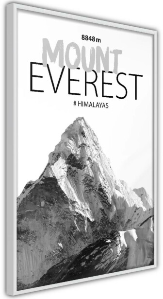 Juliste Artgeist Mount Everest, kehyksillä, eri kokoja