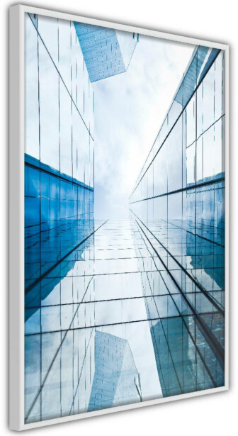 Juliste Artgeist Modern Skyscraper, kehyksillä, eri kokoja