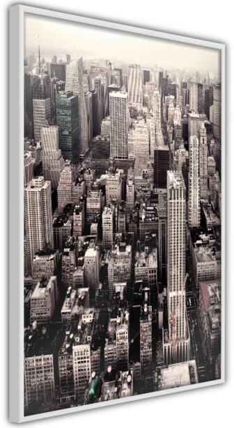 Juliste Artgeist Manhattan In Sepia, kehyksillä, eri kokoja