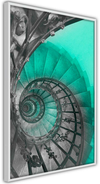 Juliste Artgeist Twisted Stairs, kehyksillä, eri kokoja